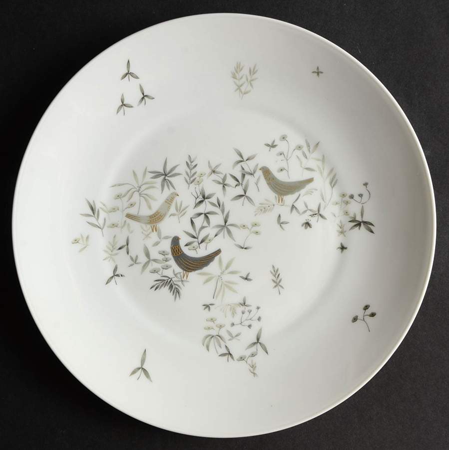 Birds On Trees Luncheon Plate by Rosenthal - Continental-1