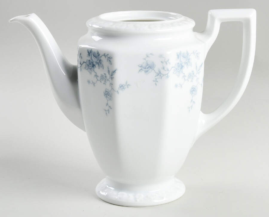 Blue Bouquet Coffee Pot No Lid by Rosenthal - Continental-1