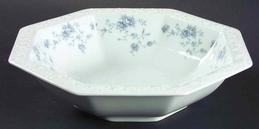 Blue Bouquet 9" Round Vegetable Bowl by Rosenthal - Continental-1