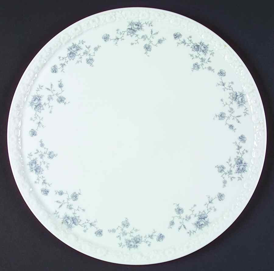 Blue Bouquet Round Torte Plate by Rosenthal - Continental-1