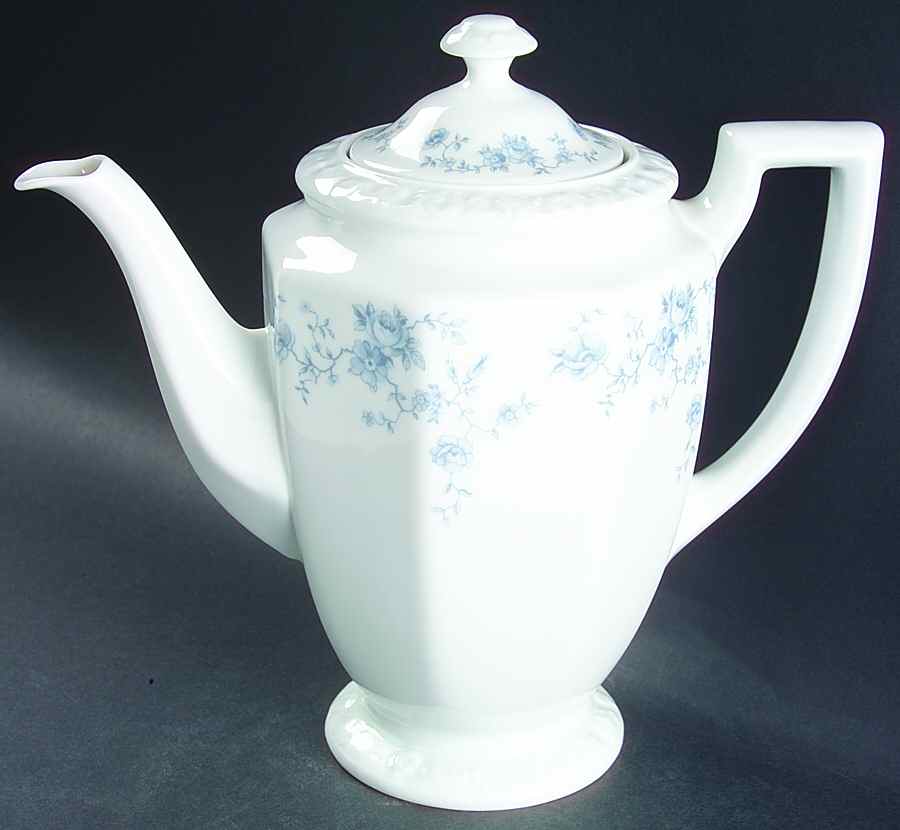 Blue Bouquet Small Coffee Pot & Lid by Rosenthal - Continental-1