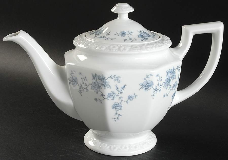 Blue Bouquet Teapot & Lid by Rosenthal - Continental-1