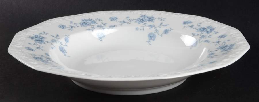 Blue Bouquet Large Rim Soup Bowl by Rosenthal - Continental-1