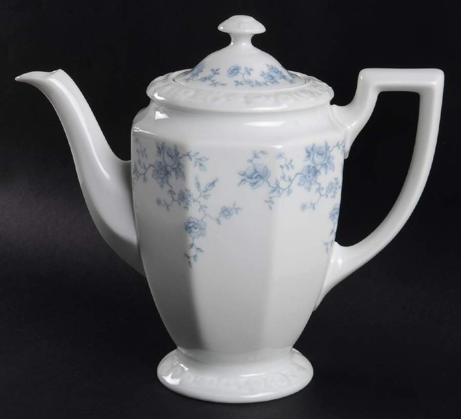 Blue Bouquet Mini Coffee Pot & Lid by Rosenthal - Continental-1