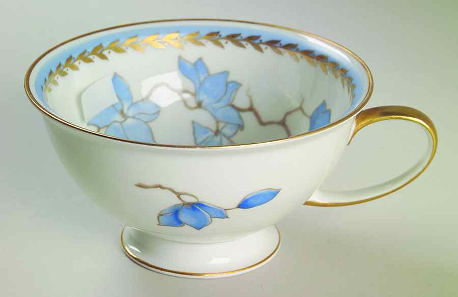 Blue Danube (White) Footed Cup by Rosenthal - Continental-1