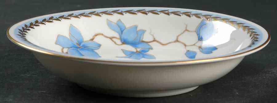 Blue Danube (White) Fruit/Dessert (Sauce) Bowl by Rosenthal - Continental-1