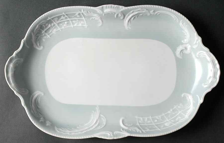 Blue Foundation 15" Oval Serving Platter by Rosenthal - Continental-1
