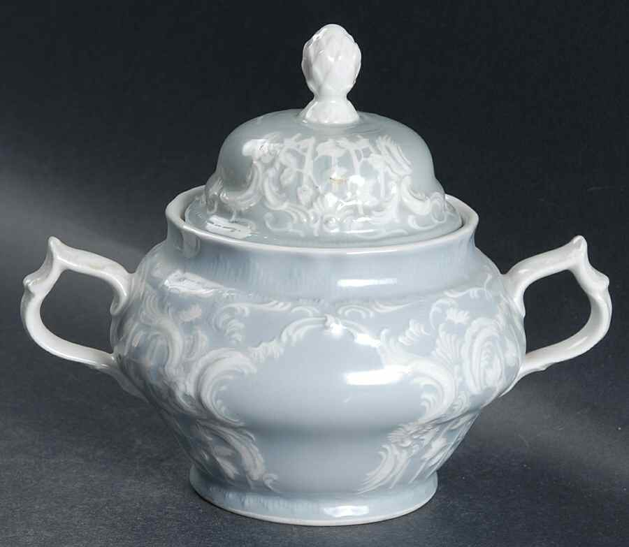 Blue Foundation Sugar Bowl & Lid by Rosenthal - Continental-1