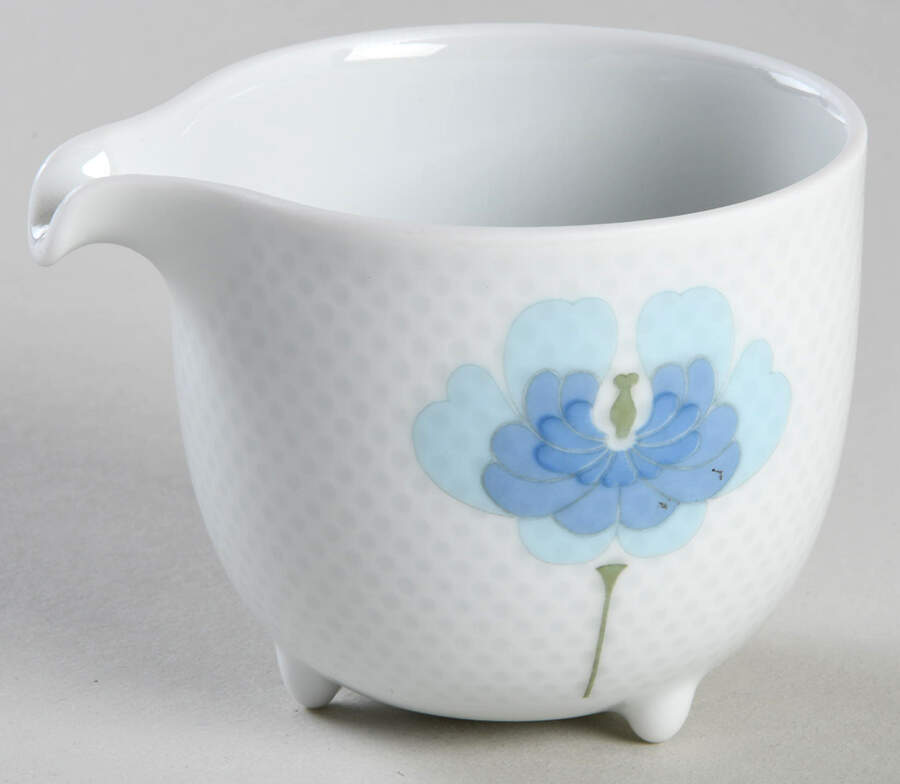 Blue Flower (Century Shape, Coupe) Mini Creamer by Rosenthal - Continental-1