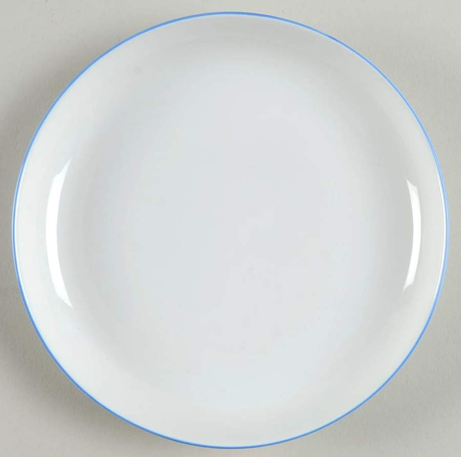 Blue Flower (Century Shape, Coupe) Small Bread & Butter Plate by Rosenthal - Continental-1