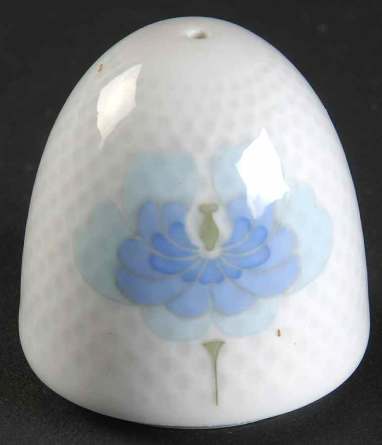 Blue Flower (Century Shape, Coupe) Salt Shaker by Rosenthal - Continental-1