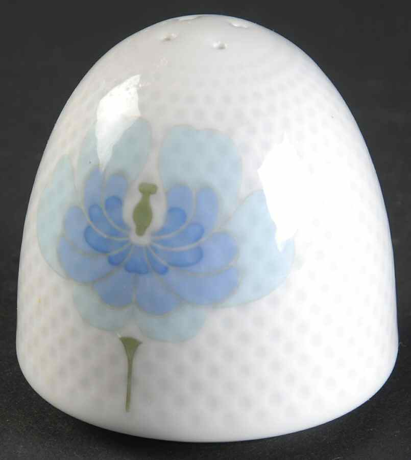 Blue Flower (Century Shape, Coupe) Pepper Shaker by Rosenthal - Continental-1