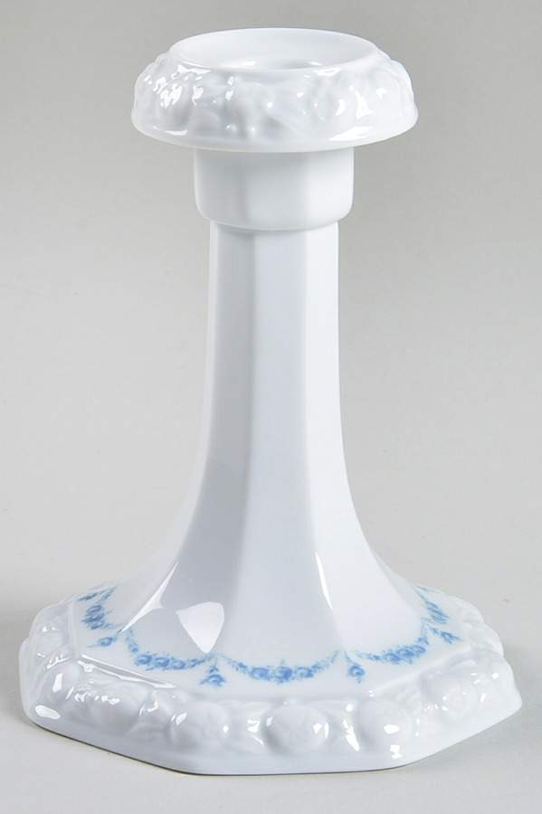 Blue Garland 5" Candlestick by Rosenthal - Continental-1