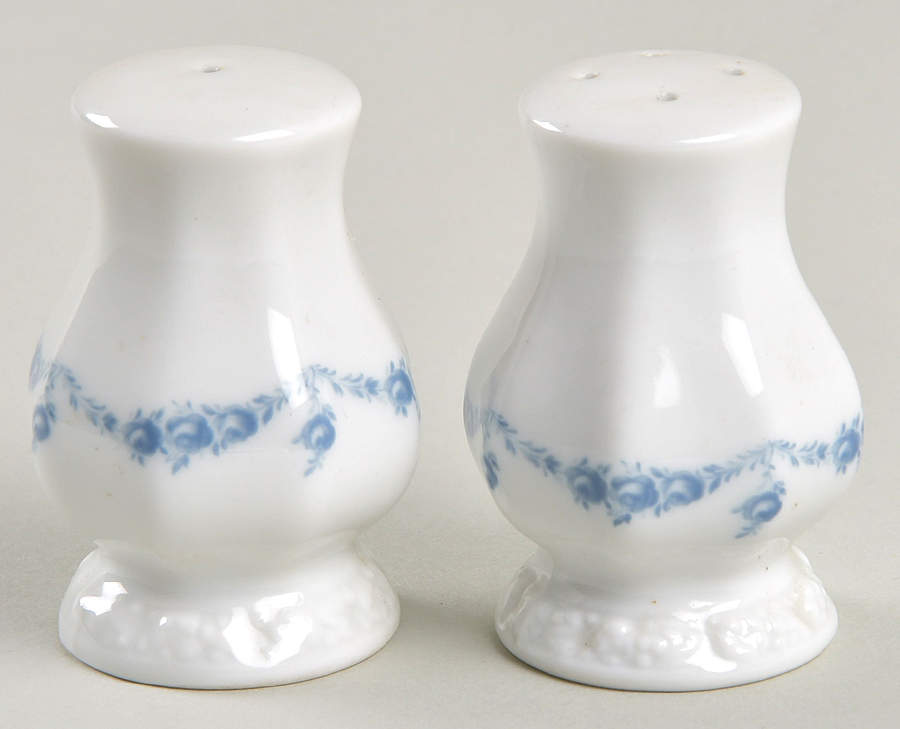 Blue Garland Salt & Pepper Set by Rosenthal - Continental-1