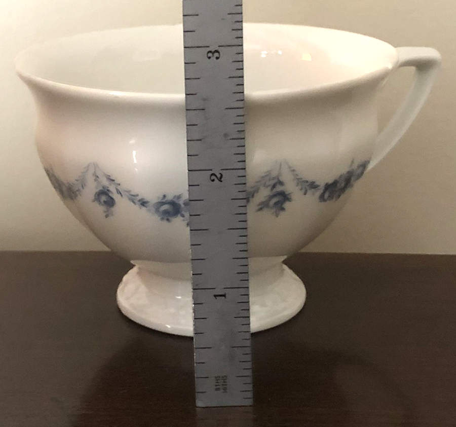 Blue Garland Footed Cup by Rosenthal - Continental-1