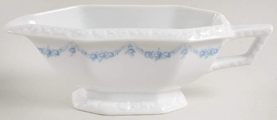Blue Garland Open Sauce Boat by Rosenthal - Continental-1