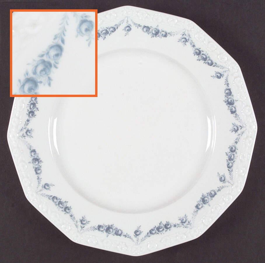 Blue Garland Dinner Plate by Rosenthal - Continental-1