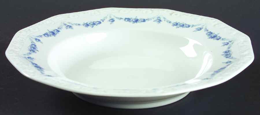Blue Garland Large Rim Soup Bowl by Rosenthal - Continental-1