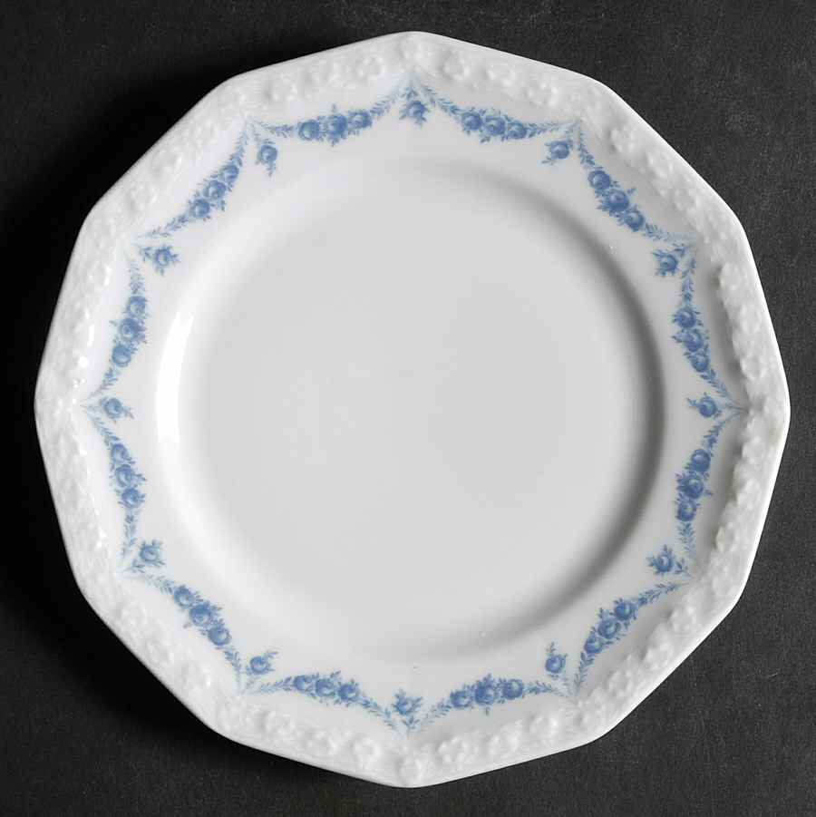 Blue Garland Dessert/Pie Plate by Rosenthal - Continental-1