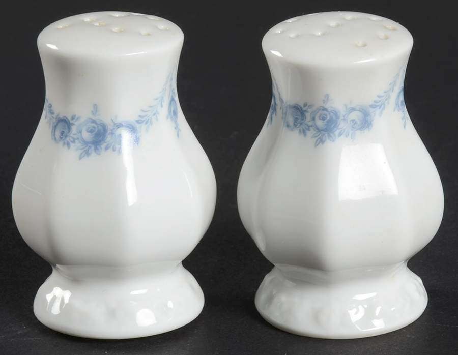 Blue Garland Salt & Pepper Set by Rosenthal - Continental-1