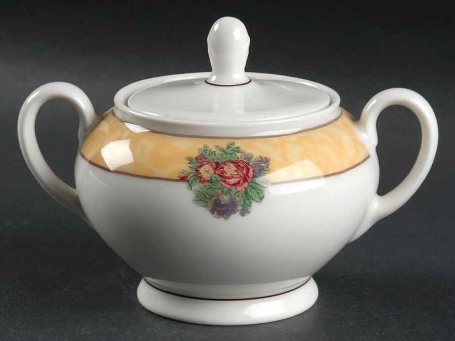 Bloomsbury Sugar Bowl & Lid by Rosenthal - Continental-1
