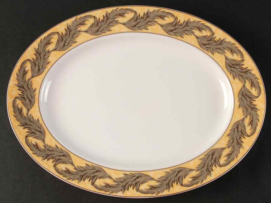 Bloomsbury 13" Oval Serving Platter by Rosenthal - Continental-1