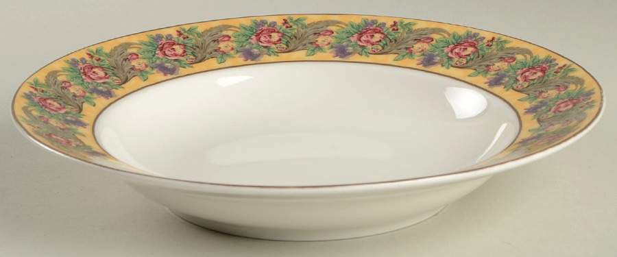 Bloomsbury Large Rim Soup Bowl by Rosenthal - Continental-1