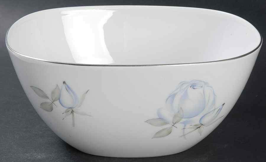 Blue Rose (Coupe) 7" Square Vegetable Bowl by Rosenthal - Continental-1
