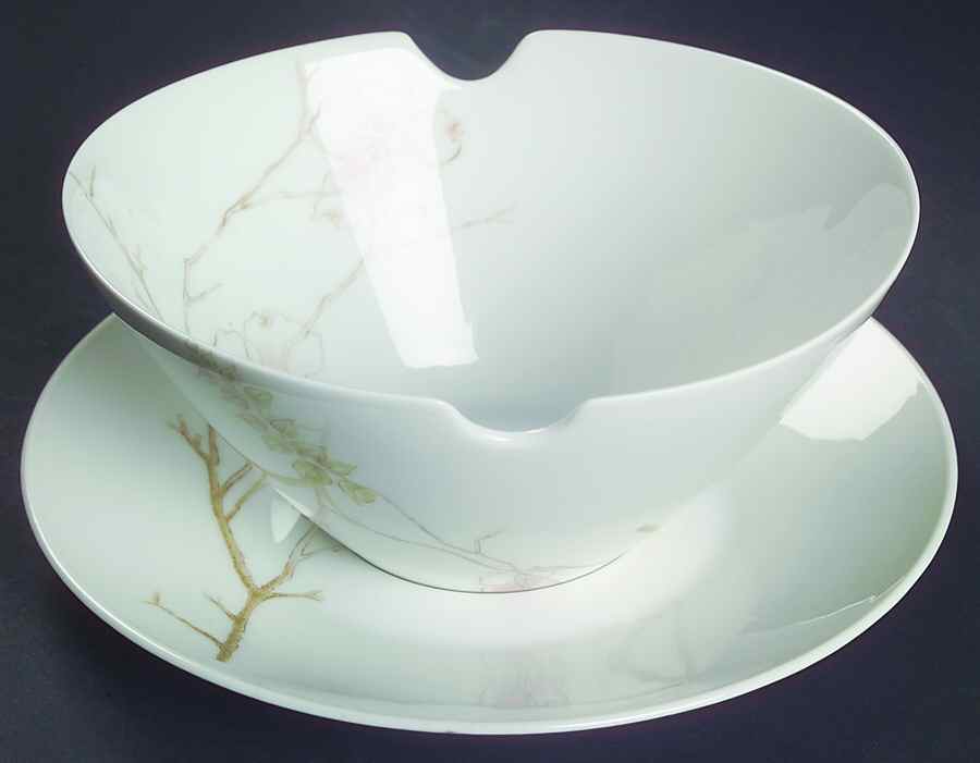 Blush Gravy Boat & Underplate by Rosenthal - Continental-1