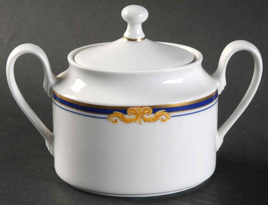 Borgia (Renaissance, Smooth) Sugar Bowl & Lid by Rosenthal - Continental-1
