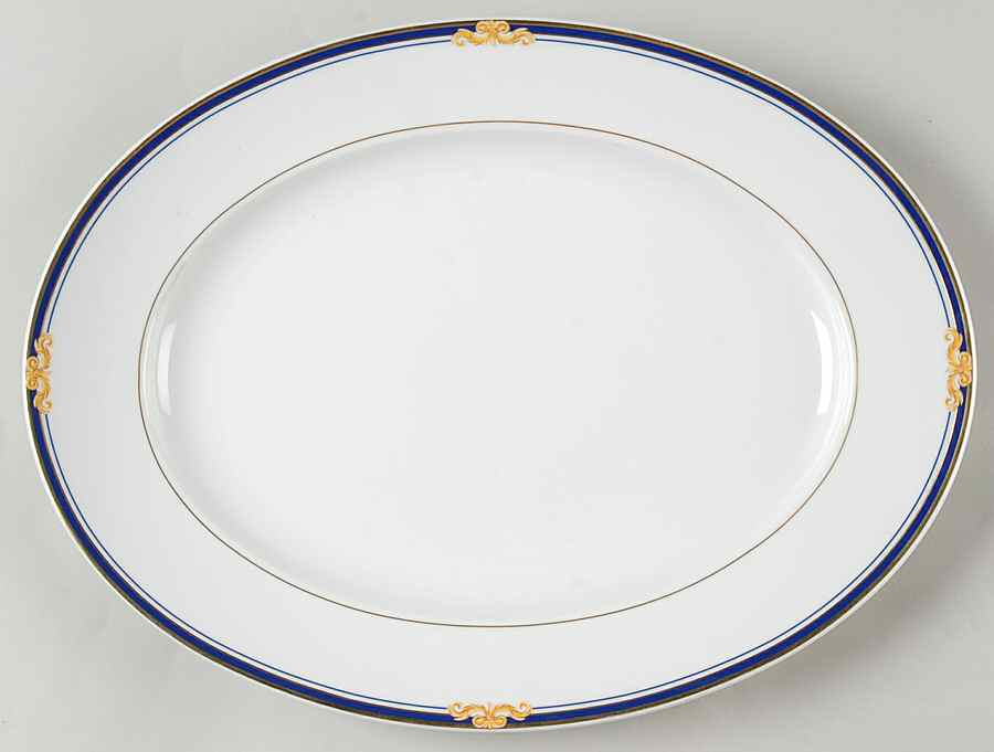 Borgia (Renaissance, Smooth) 15" Oval Serving Platter by Rosenthal - Continental-1