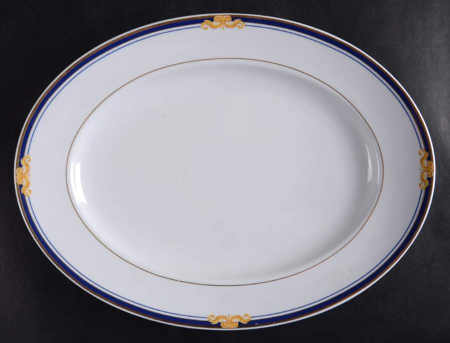 Borgia (Renaissance, Smooth) 12" Oval Serving Platter by Rosenthal - Continental-1