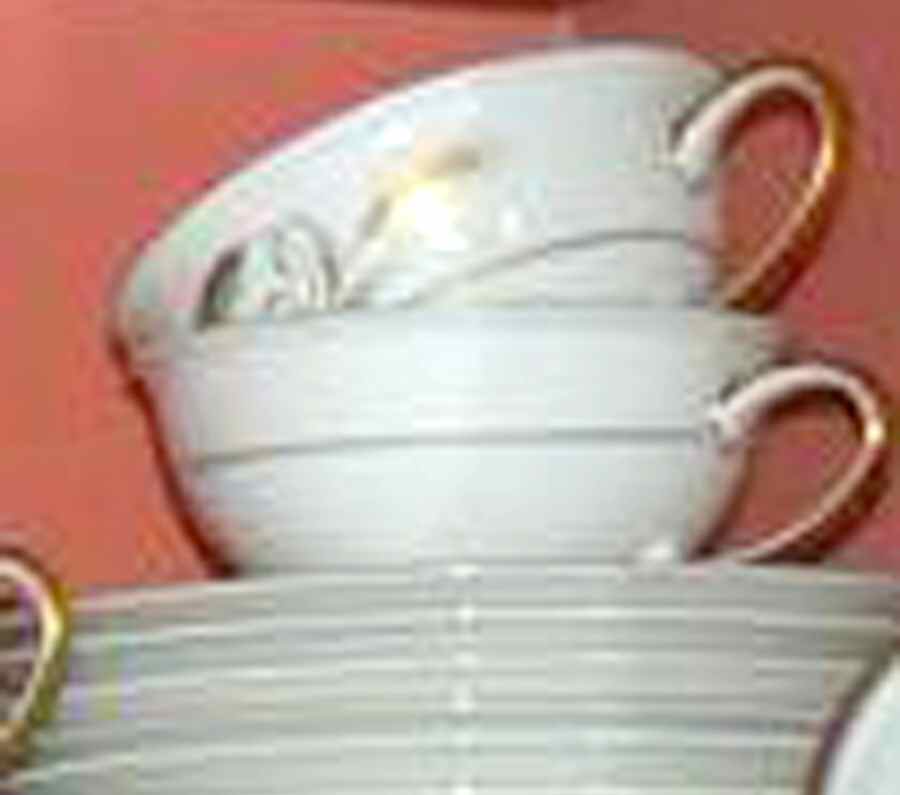 Bountiful Footed Cup & Saucer Set by Rosenthal - Continental-1