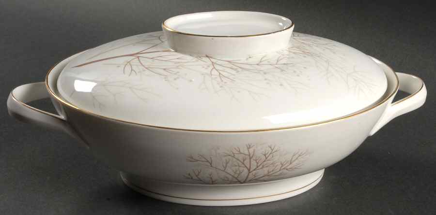 Bramble (Form E) Oval Covered Vegetable by Rosenthal - Continental-1