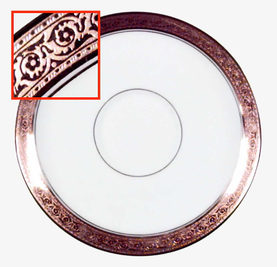 The Bristol (White) Saucer by Rosenthal - Continental-1