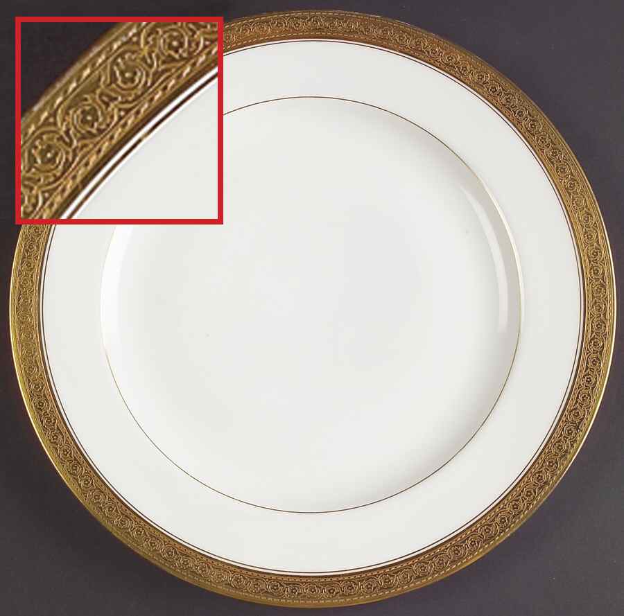 The Bristol (White) Dinner Plate by Rosenthal - Continental-1