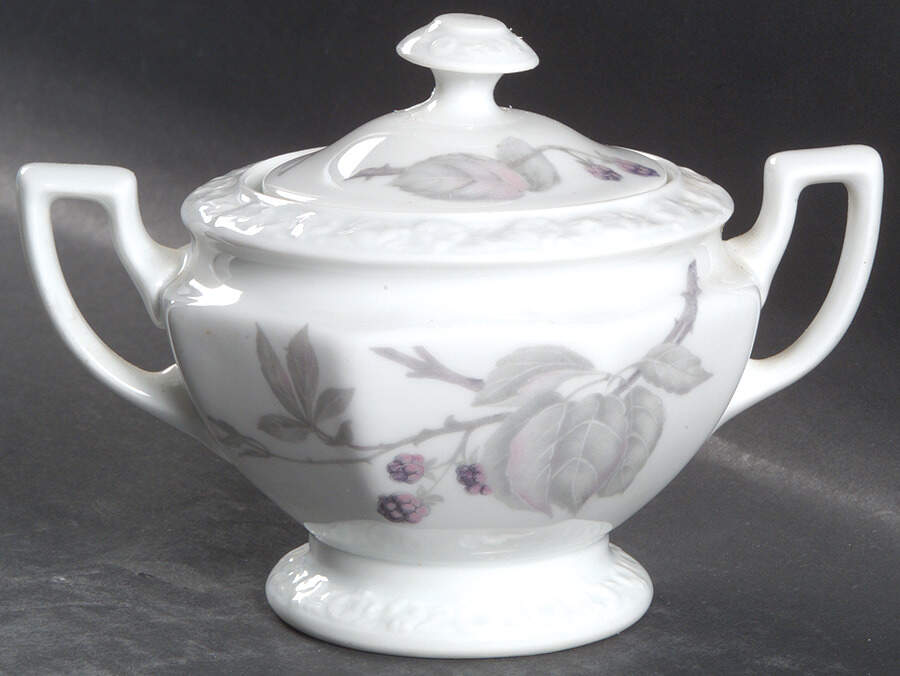 Brombeere Sugar Bowl & Lid by Rosenthal - Continental-1