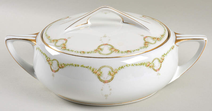 Briar Rose Round Covered Vegetable by Rosenthal - Continental-1