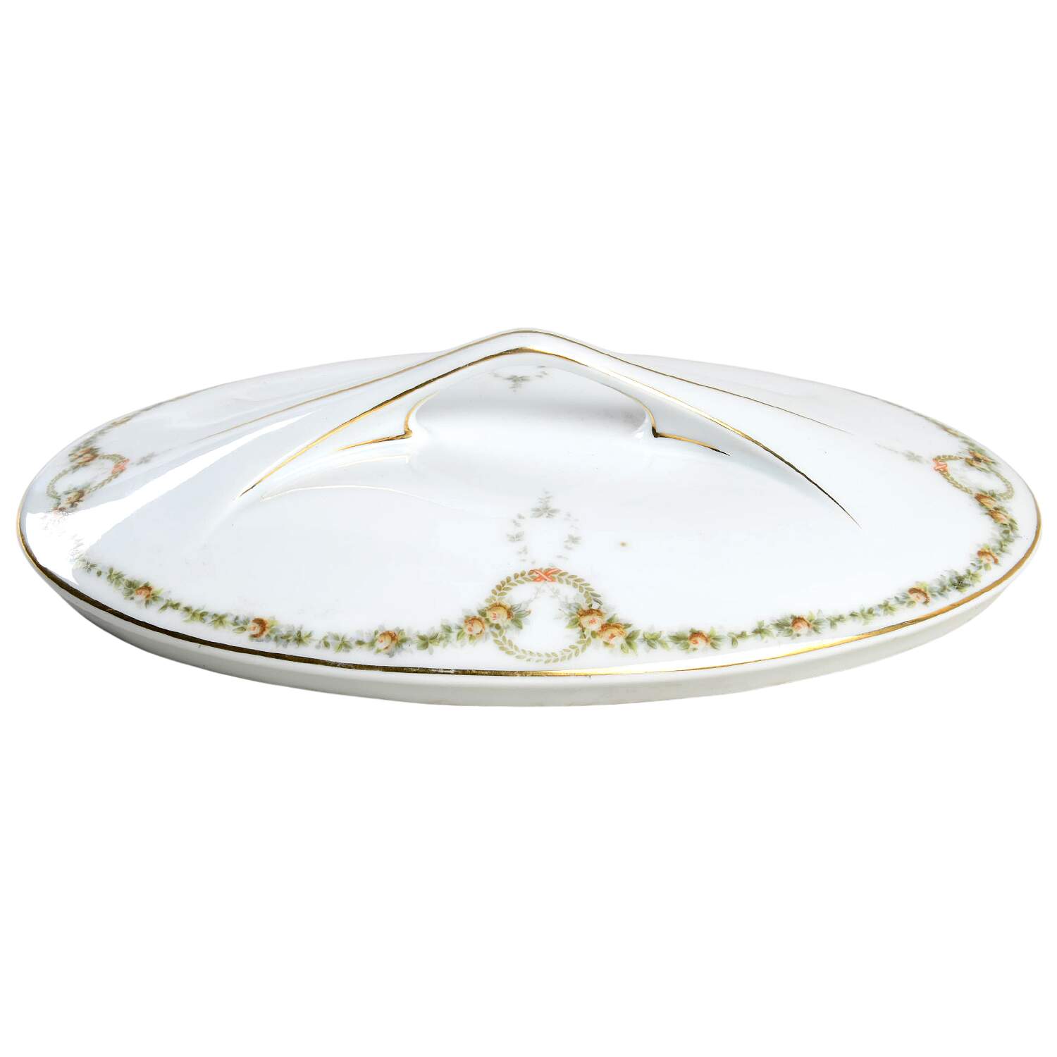 Briar Rose Lid for Oval Vegetable by Rosenthal - Continental-1