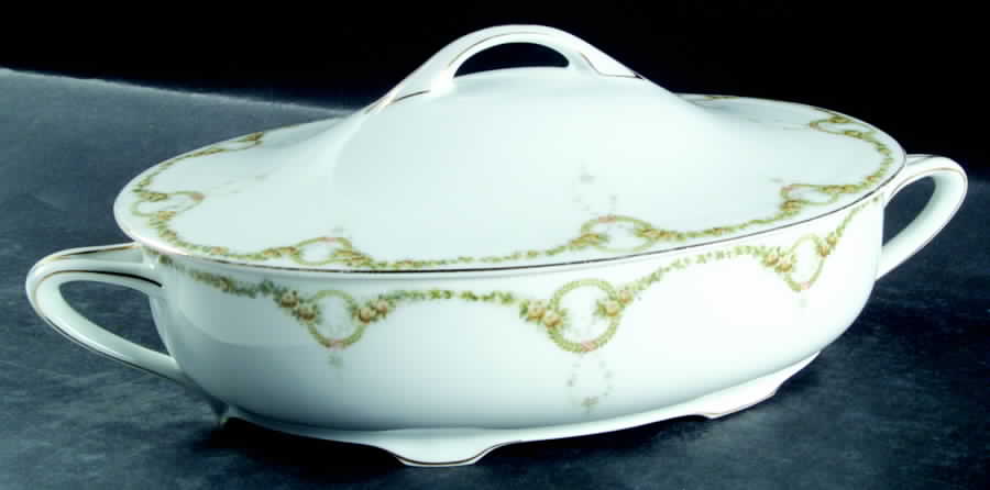 Briar Rose Oval Covered Vegetable by Rosenthal - Continental-1