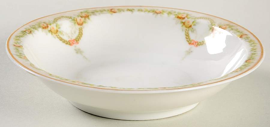 Briar Rose Rim Fruit/Dessert (Sauce) Bowl by Rosenthal - Continental-1