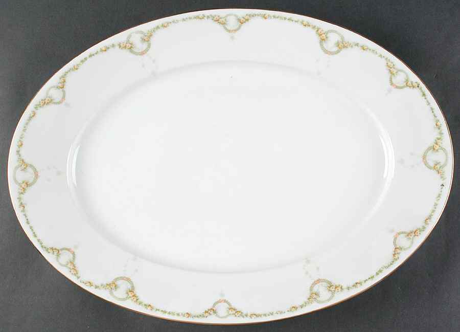 Briar Rose 16" Oval Serving Platter by Rosenthal - Continental-1