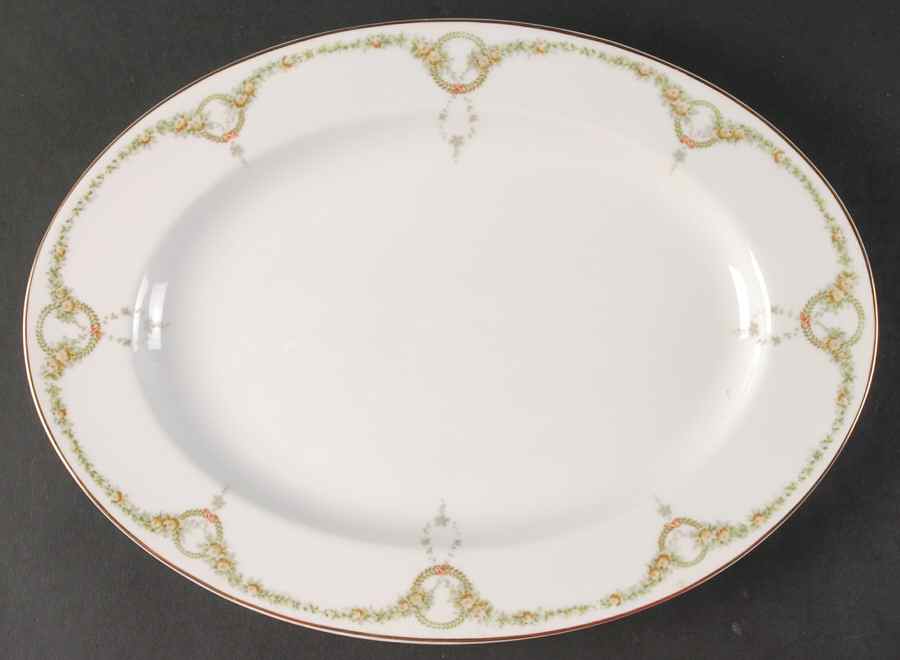 Briar Rose 12" Oval Serving Platter by Rosenthal - Continental-1