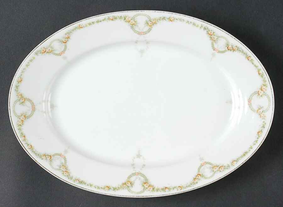 Briar Rose 10" Oval Serving Platter by Rosenthal - Continental-1