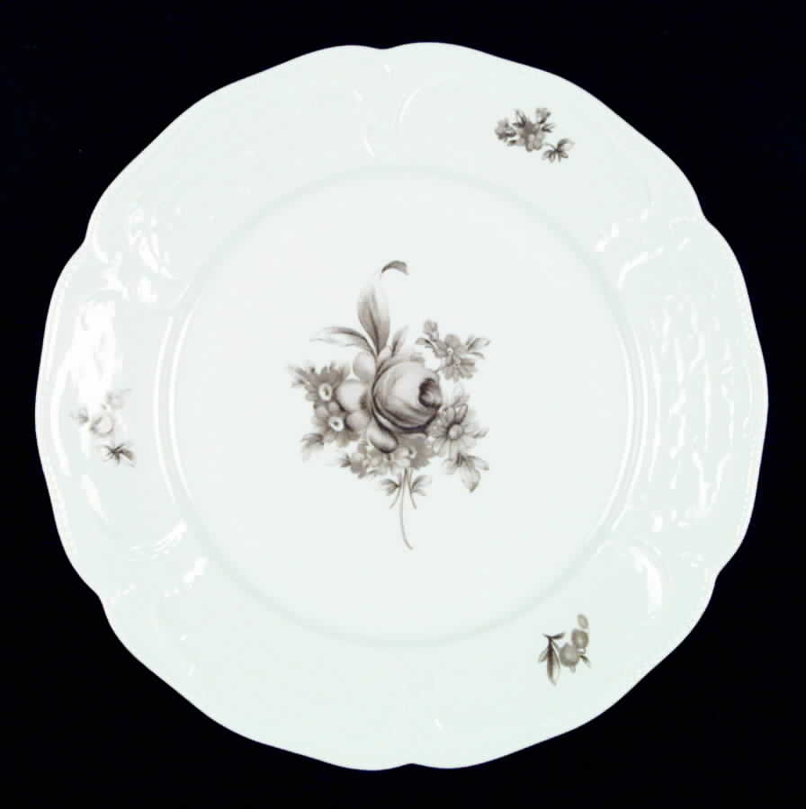 Brown Rose (Sanssouci) Dinner Plate by Rosenthal - Continental-1