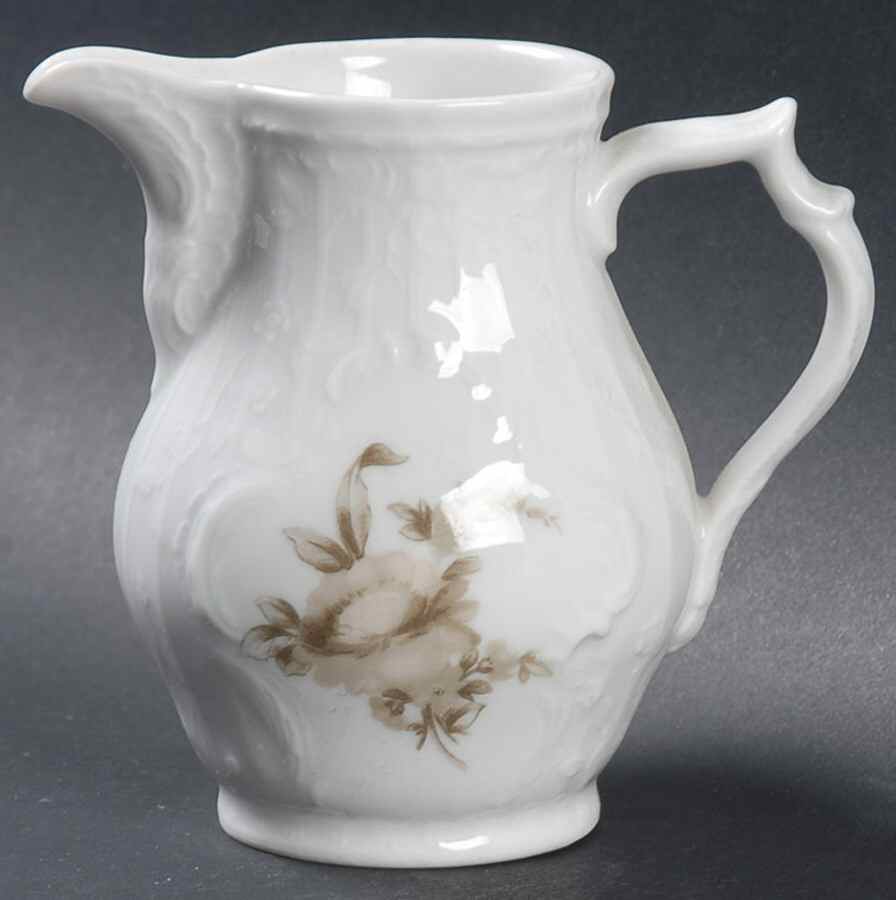Brown Rose (Sanssouci) Creamer by Rosenthal - Continental-1