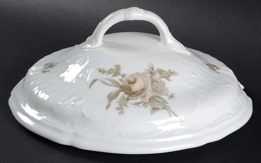 Brown Rose (Sanssouci) Lid for Tureen by Rosenthal - Continental-1