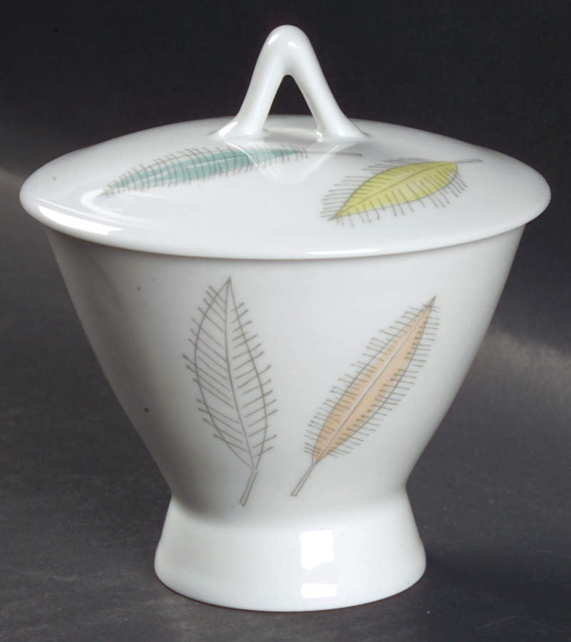 Bunte Blatter Sugar Bowl & Lid by Rosenthal - Continental-1