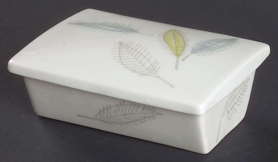 Bunte Blatter Cigarette Box & Lid by Rosenthal - Continental-1