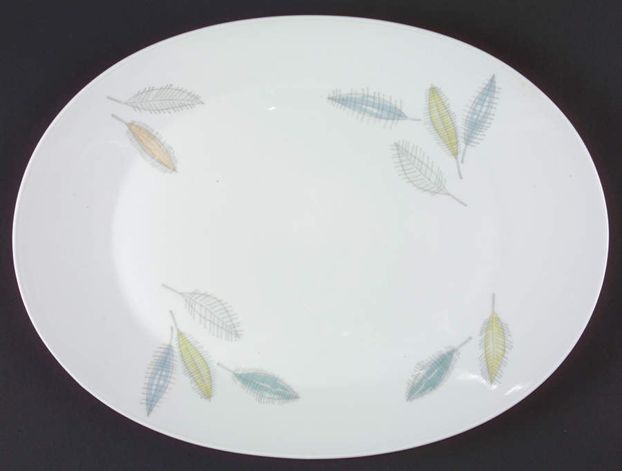 Bunte Blatter 15" Oval Serving Platter by Rosenthal - Continental-1